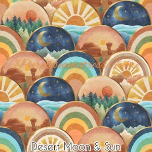 Desert Moon & Sun - Fabric
