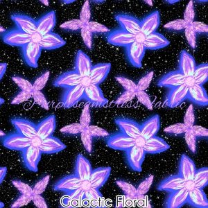 Galactic Floral - Fabric