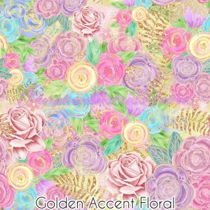 Golden Accent Floral