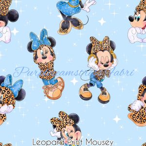Leopard Mousey - Fabric