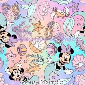 Mousy Mermaid - Fabric