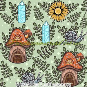 Mushroom Cottagecore - Fabric