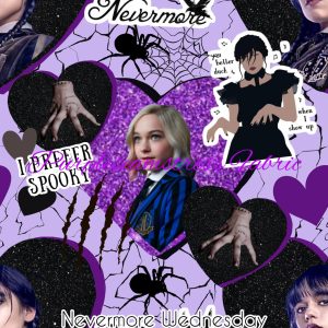 Nevermore Wednesday - Fabric