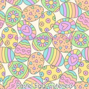 Pastel Egg Cuteness - Fabric