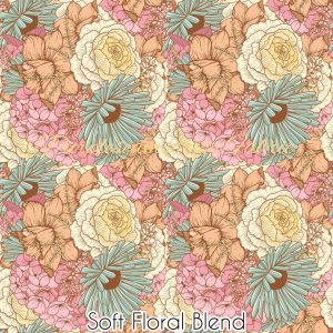 Soft Floral Blend - Fabric