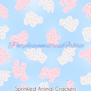 Sprinkled Animal Cracker - Fabric