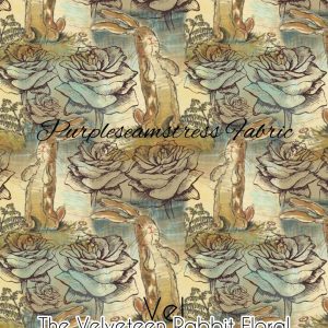The Velveteen Rabbit Floral - Fabric