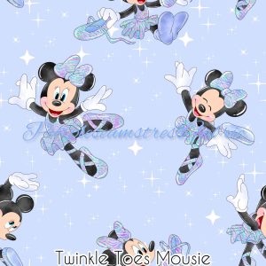 Twinkle Toes Mousie - Fabric