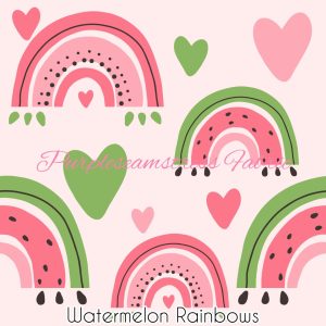 Watermelon Rainbows - Fabric