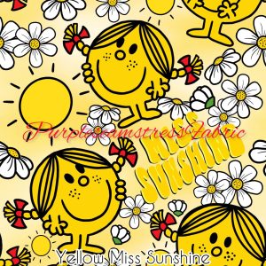 Yellow Miss Sunshine - Fabric