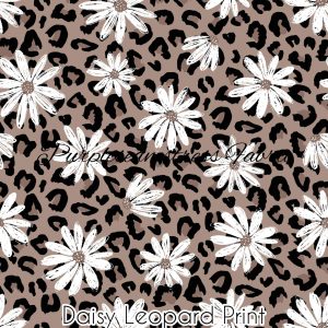 Daisy Leopard Print