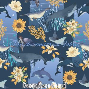 Deep Sea Floral - Fabric