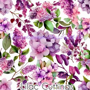 Lilac Cuttings - Fabric