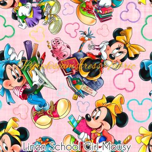 Linen School Girl Mousy