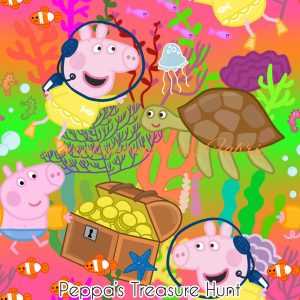 Peppa's Treasure Hunt - Fabric