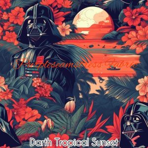 Darth Tropical Sunset - Fabric