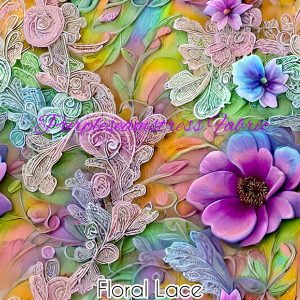 Floral Lace - Fabric
