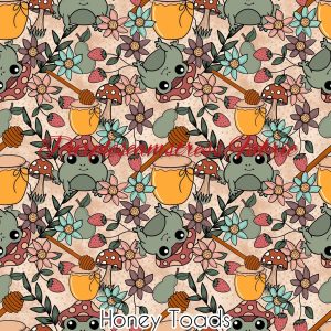 Honey Toads - Fabric