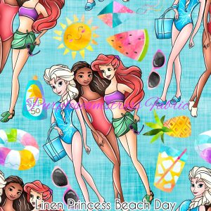 Linen Princess Beach Day - Fabric