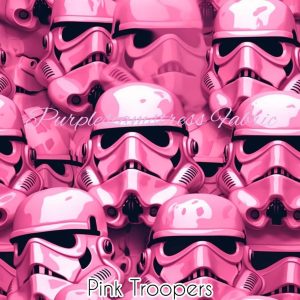 Pink Troopers - Fabric