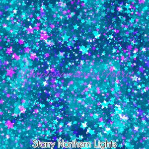 Starry Northern Lights - Fabric