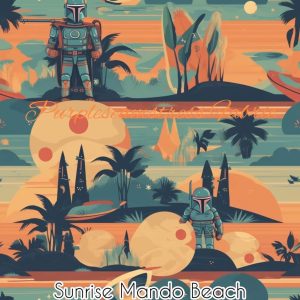 Mando Beach Sunrise - Fabric