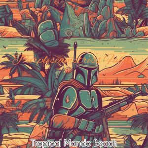 Tropical Mando Beach - Fabric