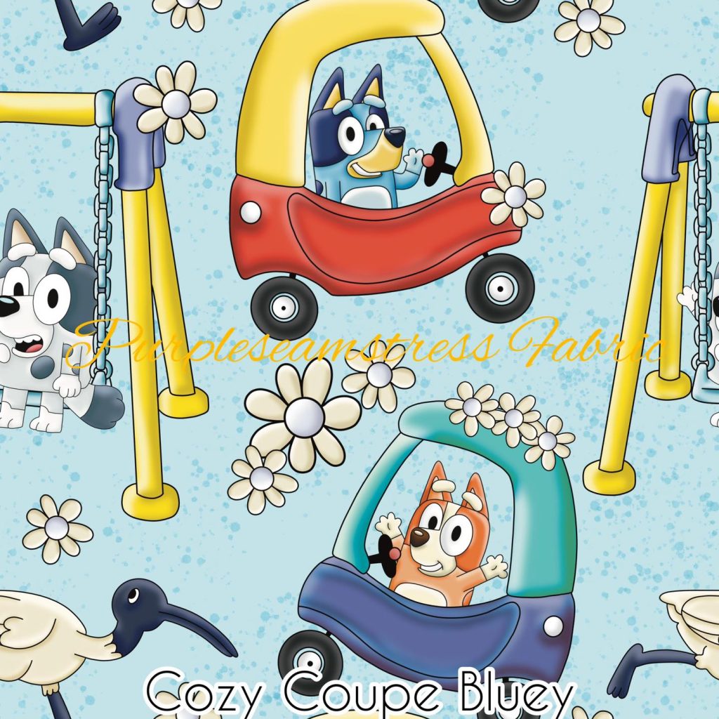 bluey car cozy coupe
