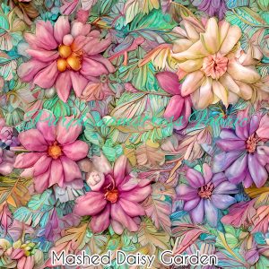 Mashed Daisy Garden - Fabric