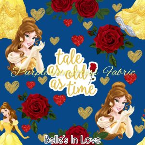 Belle's in Love - Fabric