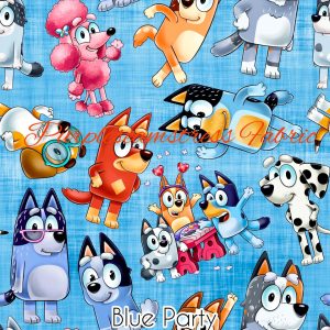 Bluey Party - Fabric