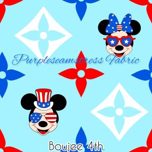 Boujee 4th - Fabric