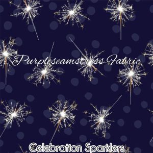 Celebration Sparklers - Fabric
