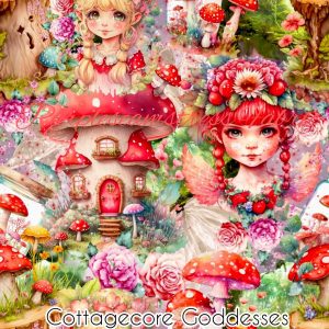 Cottagecore Goddesses - Fabric