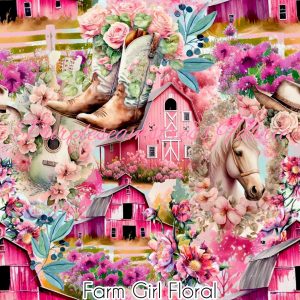 Farm Girl Floral - Fabric