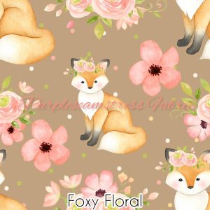 Foxy Floral - Fabric
