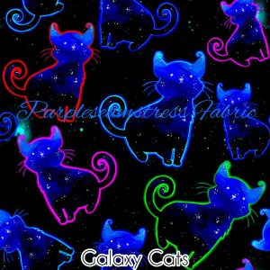 Galaxy Cats - Fabric