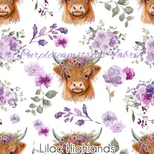 Lilac Highlands - Fabric