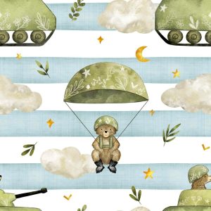 Parachute Bear - Fabric