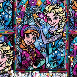 Stained Glass Frozen - Fabric