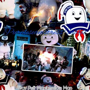 Stay Puft Marshmallow Man - Fabric