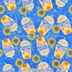 Sunflower Boba - Fabric