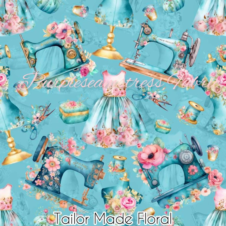 Tailor Made Floral – Purpleseamstress Fabric