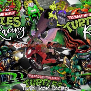 Turtle Road Racing - Fabric