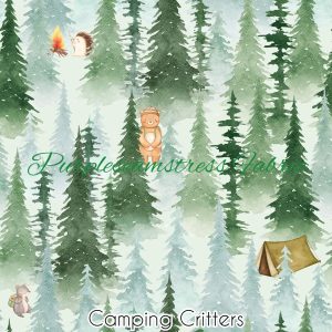 Camping Critters - Fabric