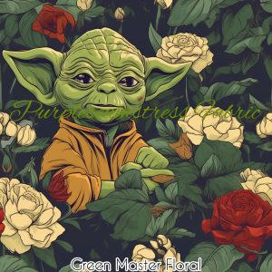 Green Master Floral - Fabric