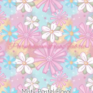 Misty Pastel Floral - Fabric