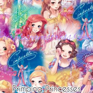 Primping Princesses - Fabric