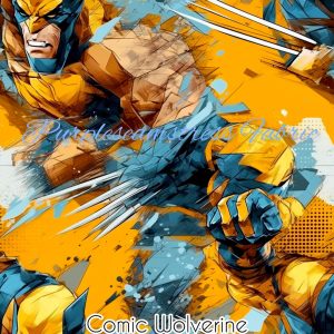 Comic Wolverine - Fabric