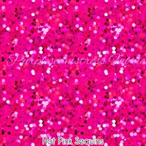 Faux Hot Pink Sequins - Fabric